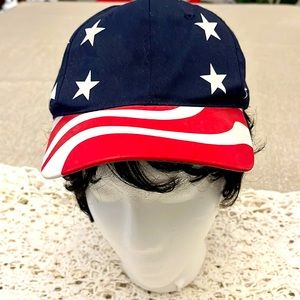 Stylish Red,White and Blue Hat by  ATT